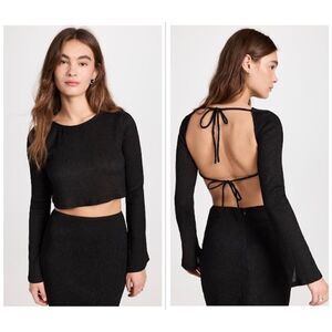 Rumer Tucker Crop Top NWT
